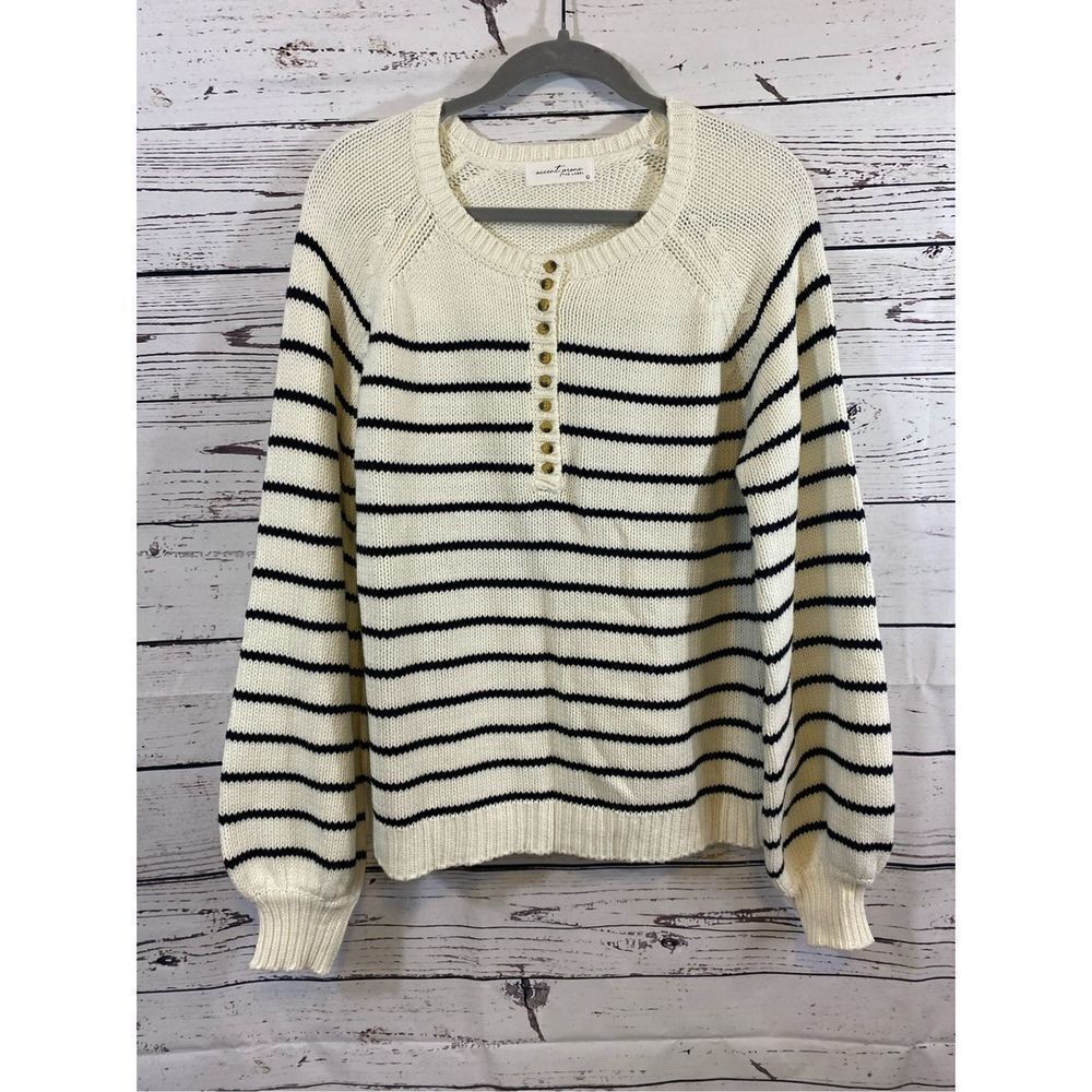 Accent Prone Private Label with Black Horizontal Stripe Size Large - Picture 2 of 6